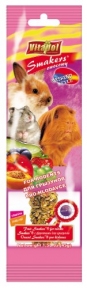 Vitapol Smakers Weekend Style Snack колосок д/грызунов, фруктовый, 45г