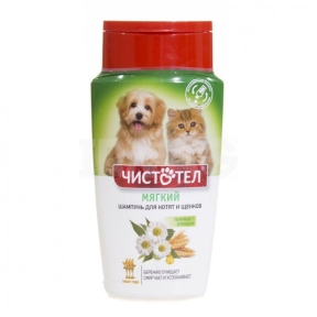 Чистотіл М'який шампунь для кошенят та цуценят пшениця та ромашка 220мл