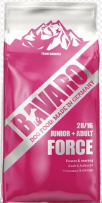 Bavaro Force Сухий корм для цуценят та дорослих собак 28/16 18kg