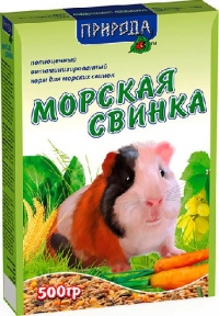 Природа Корм для гризунів Морська Свинка 500г