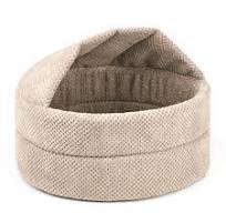 KareLine Будиночок з меблевої тканини, Печера, 42*31см, бордо