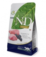 Farmina N&D Cat Grain Fre lamb blueberry adult 1,5kg