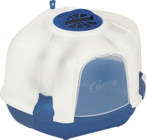 MPS CORNER Туалет-бокс кутовий д/котів, з фільтром та лопаткою, 52*59.5*44.5см