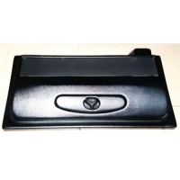 АкваМ Кришка на акваріум прямокутна чорна 60*30 см 2 лампи розжарювання