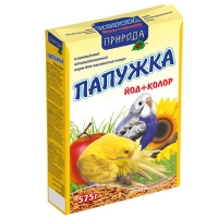 Природа Корм для папуг Папужка ЙОД КОЛОР 500г