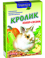 Природа Корм для гризунів Кролик Колор+Ензим 500г