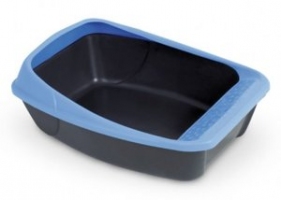 Virgo Dark Grey туалет для кішки 52х39х20см