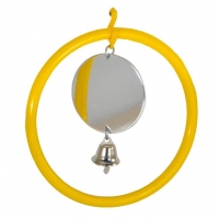 Лорі іграшка кільце з дзеркалом та дзвінком (пластик)