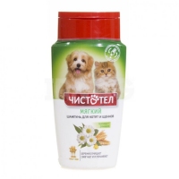 Чистотіл М'який шампунь для кошенят та цуценят пшениця та ромашка 220мл