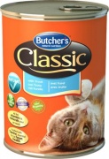 Butcher's Classic with Trout Консервований корм для котів з тунцем 400g