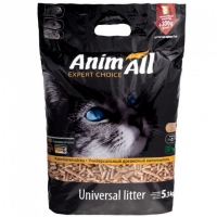 AnimAll наповнювач дерев'яний для котів, 5.3 кг, 300 г безкоштовно