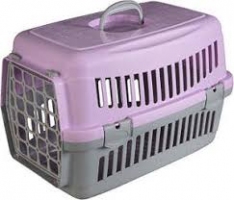 Перенесення для котів та собак (48,5*32,5*32,5) сіро-фіолетова