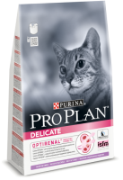 ProPlan Delicate Сухий корм для котів з чутливою шкірою Індичка 400g