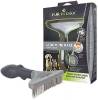 FURminator NEW Гребінець для котів і собак з зубами, що обертаються.