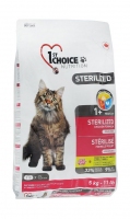 1st Choice Sterilized Chicken сухий супер преміум корм для кастрованих котів 5 кг