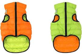 Collar Курточка для собак Airy Vesr lumi.двох. сміття. рS35 салатова-оранжева