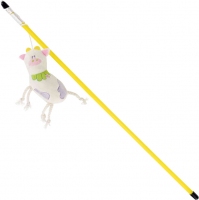 Trixie Паличка з яскравою корівкою зі звуком, 45см