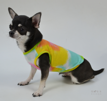 DOGS BOMBA Майка принт Тай-Дай 2