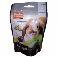  Karlie-Flamingo (КАРЛІ-ФЛАМІНГО) DROPS APPLE ласощі для гризунів дропси з яблуком 75g