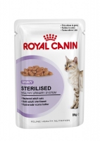  Royal Canin STERILISED (У СОУСІ) ВОЛОГИЙ КОРМ ДЛЯ СТЕРИЛІЗОВАНИХ КІШОК 85g
