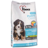 1st Choice Medium&Large Puppy Chicken корм для цуценят середніх та великих порід, з куркою 2.72kg