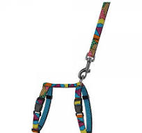 Bronzedog Шлея з поводом для котів та дрібних собак