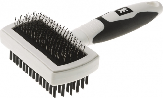Ferplast, Premium Slicker Brush, гребінець-щітка двостороння для котів та собак, GRO 5765