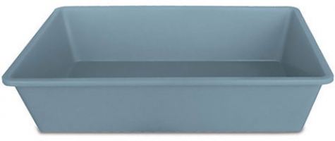 Stefanplast Tray2 туалет 50*35*12см, синьо-сталевий