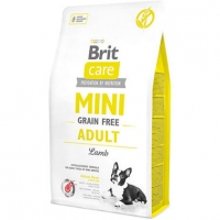 Brit Care GF Mini Adult Lamb для дорослих собак мініатюрних порід 2kg