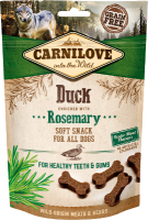 Carnilove Dog Semi Moist Ласощі д/собак качка та розмарин, 200г