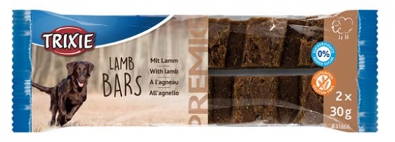 Trixie Ласощі для собак PREMIO Lamb Bars, 2*30г/шт