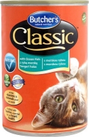 Butcher's Classic with Ocean Fish Консервований корм для котів з океанічною рибою 400g