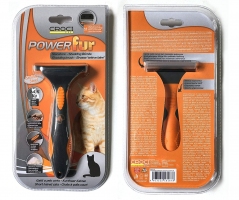  Croci Фурмінатор PowerFur для котів для короткої вовни M від 4,5 кг 6,5 см